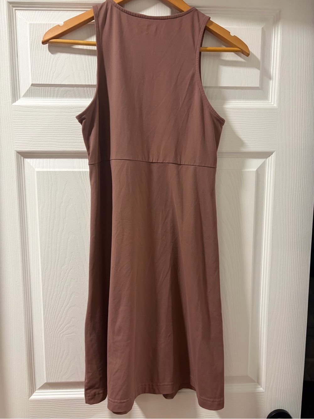 Eddie Bauer Mauve Midi A-Line Sleeveless Dress